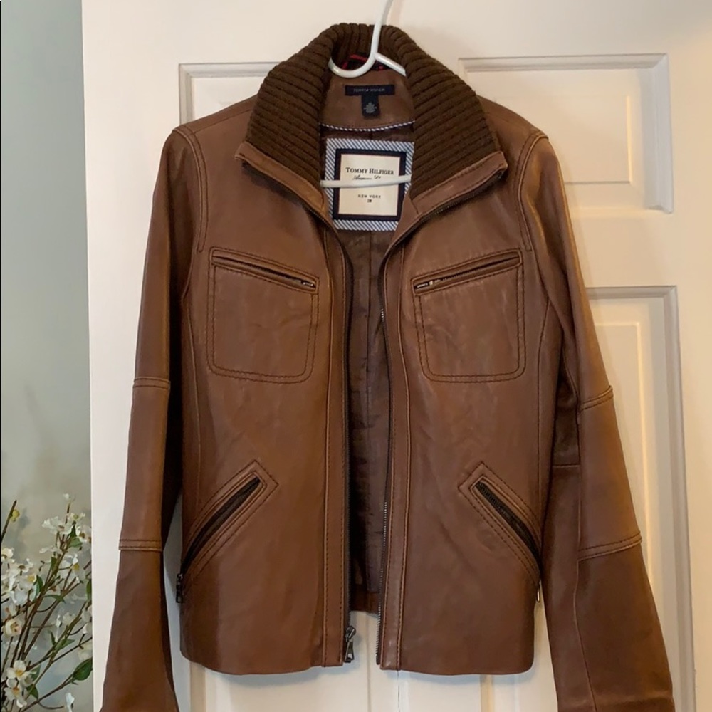 Tommy Hilfiger leather jacket